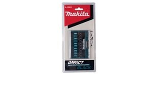 Galvučių rinkinys Makita E-12011 Impact Black Bit-Set, 10 vnt. kaina ir informacija | Mechaniniai įrankiai | pigu.lt