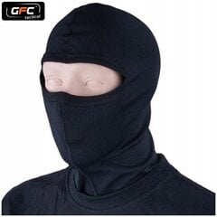 Balaclava su šaliku, GFC Tactical, Coolmax termoaktyvi, Juoda цена и информация | Мужские шарфы, шапки, перчатки | pigu.lt