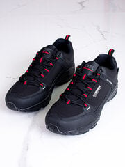 Vyriški DK trekingo batai juodi Aqua švelnaus apvalkalo 295667407 kaina ir informacija | Kedai vyrams | pigu.lt