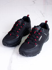 DK men's black Aqua Softshell trekking shoes 295667407 цена и информация | Кроссовки для мужчин | pigu.lt