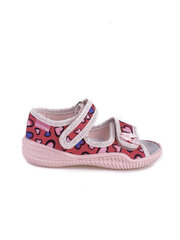 Viggami girls' slippers Ania hearts 295833840 цена и информация | Детские сандали | pigu.lt