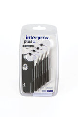 Межзубные щетки Interprox Plus Black XX-MAXI 2,7 мм, 6 шт. цена и информация | Зубные щетки, пасты | pigu.lt