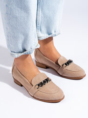 Classic women's moccasins made of organic suede by Vinceza 295956921 цена и информация | Женские туфли | pigu.lt