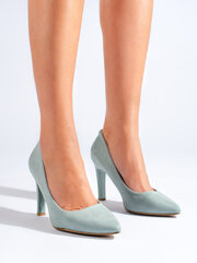 Women's high-heeled pumps, mint 295965046 цена и информация | Женские туфли | pigu.lt