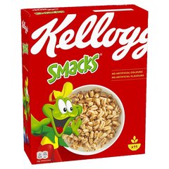 Dribsniai Kellogg's Smacks, 330 g x 4 vnt. kaina ir informacija | Sausi pusryčiai | pigu.lt