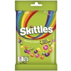 Конфеты жевательные Skittles Crazy Sours, 95 г х 8 шт. цена и информация | Сладости | pigu.lt