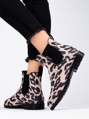 Women's Chelsea boots with leopard print by T.Sokolski 296236473 цена и информация | Женские резиновые сапоги | pigu.lt