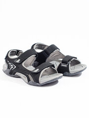 Men's black sports sandals DK 296306725 цена и информация | Мужские шлепанцы, босоножки | pigu.lt