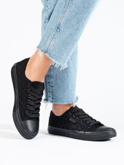 Black women's sneakers BIG STAR LL274072 296318292 цена и информация | Спортивная обувь, кроссовки для женщин | pigu.lt