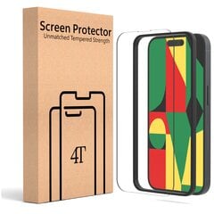 Apsauginis Stikliukas aizsargplēve ekrano apsauga 5D 9H pritaikytas dėklui skirtas Apple Iphone 14 Pro (1vnt) цена и информация | Google Pixel 3a - 3mk FlexibleGlass Lite™ защитная пленка для экрана | pigu.lt