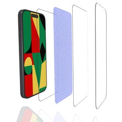 Apsauginis Stikliukas aizsargplēve ekrano apsauga 5D 9H pritaikytas dėklui skirtas Apple Iphone 15 Pro Max (1vnt) цена и информация | Google Pixel 3a - 3mk FlexibleGlass Lite™ защитная пленка для экрана | pigu.lt