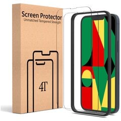 Apsauginis Stikliukas aizsargplēve ekrano apsauga 5D 9H pritaikytas dėklui skirtas Apple Iphone 13 Pro Max (2vnt) kaina ir informacija | Apsauginės plėvelės telefonams | pigu.lt