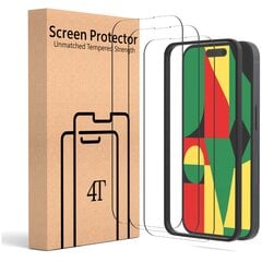 Apsauginis Stikliukas aizsargplēve ekrano apsauga 5D 9H pritaikytas dėklui skirtas Apple Iphone 14 Pro Max (3vnt) цена и информация | Google Pixel 3a - 3mk FlexibleGlass Lite™ защитная пленка для экрана | pigu.lt