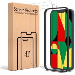 Apsauginis Stikliukas aizsargplēve ekrano apsauga 5D 9H pritaikytas dėklui skirtas Apple Iphone 13 Pro Max (3vnt) kaina ir informacija | Apsauginės plėvelės telefonams | pigu.lt