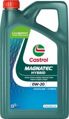 Variklio alyva Castrol 0W20 Magnatec Hybrid, 5L kaina ir informacija | Variklinės alyvos | pigu.lt