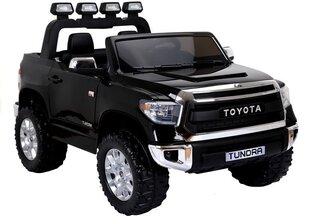 Dvivietis elektrinis džipas vaikams Toyota Tundra, juodas kaina ir informacija | Elektromobiliai vaikams | pigu.lt