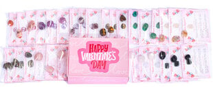 QianCannaor Открытки на День Валентина, с натуральными камнями, 30 шт. цена и информация | Конверты, открытки | pigu.lt
