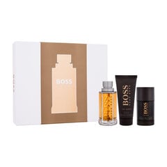 Kosmetikos rinkinys Hugo Boss The Scent vyrams: tualetinis vanduo 100 ml + dušo gelis 100 ml + pieštukinis dezodorantas 75 ml kaina ir informacija | Kvepalai vyrams | pigu.lt