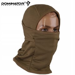 Balaclava su šaliku, Dominator Urban Combat, Microfleece, Tan kaina ir informacija | Vyriški šalikai, kepurės, pirštinės | pigu.lt