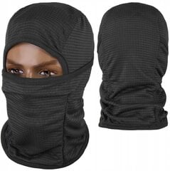 Balaclava su šaliku, Dominator Urban Combat, Microfleece, Juoda цена и информация | Мужские шарфы, шапки, перчатки | pigu.lt