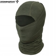 Balaclava su šaliku, Dominator Urban Combat, Ninja, Olive kaina ir informacija | Vyriški šalikai, kepurės, pirštinės | pigu.lt