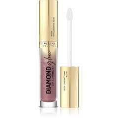 Lūpų blizgis Eveline Cosmetics Diamond Glow Lip Luminizer 11 Rose Nude, 4,5 ml цена и информация | Помады, бальзамы, блеск для губ | pigu.lt