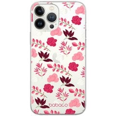 Telefono dėklas IPhone 6 PLUS Flowers 020 Dalinis spausdinimas Skaidrus kaina ir informacija | Telefono dėklai | pigu.lt