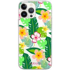 Telefono dėklas IPhone 6 PLUS Flowers 019 Dalinis spausdinimas Skaidrus kaina ir informacija | Telefono dėklai | pigu.lt