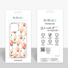 Telefono dėklas IPhone 6 PLUS Flowers 016 Dalinis spausdinimas Skaidrus kaina ir informacija | Telefono dėklai | pigu.lt