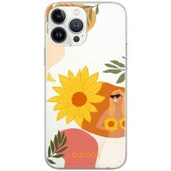 Telefono dėklas IPhone 6 PLUS Flowers 015 Dalinis spausdinimas Skaidrus kaina ir informacija | Telefono dėklai | pigu.lt