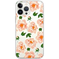 Telefono dėklas IPhone 6 PLUS Flowers 014 Dalinis spausdinimas Skaidrus kaina ir informacija | Telefono dėklai | pigu.lt