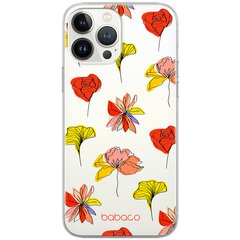 Telefono dėklas IPhone 6 PLUS Flowers 012 Dalinis spausdinimas Skaidrus kaina ir informacija | Telefono dėklai | pigu.lt