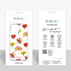 Telefono dėklas IPhone 6 PLUS Flowers 012 Dalinis spausdinimas Skaidrus kaina ir informacija | Telefono dėklai | pigu.lt