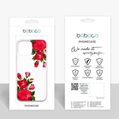 Telefono dėklas IPhone 6 PLUS Flowers 007 Dalinis spausdinimas Skaidrus kaina ir informacija | Telefono dėklai | pigu.lt