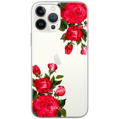 Telefono dėklas IPhone 6 PLUS Flowers 007 Dalinis spausdinimas Skaidrus kaina ir informacija | Telefono dėklai | pigu.lt