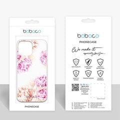 Telefono dėklas IPhone 6 PLUS Flowers 001 Dalinis spausdinimas Skaidrus kaina ir informacija | Telefono dėklai | pigu.lt