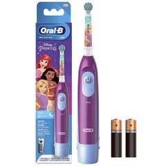 "Braun Oral-b Advance" elektrinis dantų šepetėlis "Princesses" + 4 spalvų antgaliai + baltas dėklas цена и информация | Электрические зубные щетки | pigu.lt