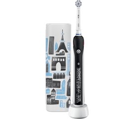 "Braun Oral-B TEEN+" dantų šepetėlio dėklas juodas kaina ir informacija | Elektriniai dantų šepetėliai | pigu.lt