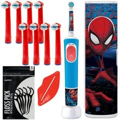 ORAL-B VITALITY PRO 103 SPIDERMAN DANTŲ ŠEPETĖLIO DĖKLŲ GALUTĖS PRIEDŲ RINKINYS kaina ir informacija | Elektriniai dantų šepetėliai | pigu.lt