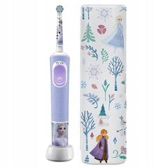 ORAL-B VITALITY PRO D103 FROZEN ELEKTRINIS Dantų šepetėlis + GALUTĖS DĖKLAS kaina ir informacija | Elektriniai dantų šepetėliai | pigu.lt