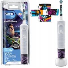 ORAL-B VITALITY 100 LIGHTYEAR BUZZ ASTRAL elektrinis dantų šepetėlis цена и информация | Электрические зубные щетки | pigu.lt