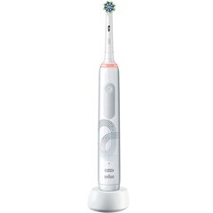 ORAL-B PRO 3 3000 ELEKTRINIS Dantų šepetėlis OLYMPIA SPECIAL EDITION kaina ir informacija | Elektriniai dantų šepetėliai | pigu.lt