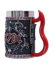 AC/DC - Back in Black Tankard 16cm kaina ir informacija | Žaidėjų atributika | pigu.lt