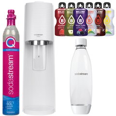 "SodaStream Terra White" saturatorius + vienas butelis + bolero kaina ir informacija | Gazuoto vandens aparatai ir priedai | pigu.lt