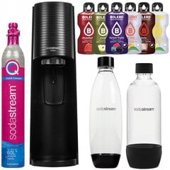 "SodaStream Terra Black" vienas buteliukas + "SodaStream Black" buteliukas + "Bolero kaina ir informacija | Gazuoto vandens aparatai ir priedai | pigu.lt