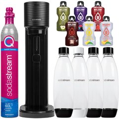 "SodaStream Gaia Titan" saturatorius + "SodaStream" buteliai 3x 1L Fuse + bolero цена и информация | Аппараты для газирования воды | pigu.lt