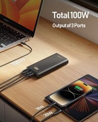 VEEKTOMX Power Bank 20000mAh 100W kaina ir informacija | Atsarginiai maitinimo šaltiniai (power bank) | pigu.lt