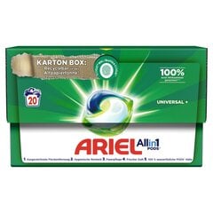 Ariel MS Universal+ skalbimo kapsulės, 20 vnt. x 4 vnt. kaina ir informacija | Skalbimo priemonės | pigu.lt