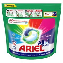 Ariel Color skalbimo kapsulės, 44 vnt. x 3 vnt. kaina ir informacija | Skalbimo priemonės | pigu.lt