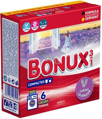 Bonux Caring Levander skalbimo milteliai, 0,39Kg x 7 vnt. kaina ir informacija | Skalbimo priemonės | pigu.lt